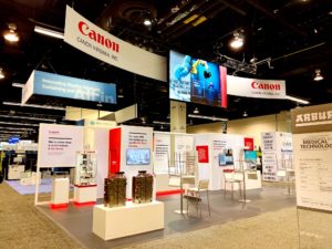 Canon Booth at Plastec West 2023